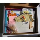 Vintage 250  Piece Ephemera Mystery Box 3lb Junk Journal Kit Scrapbook Supplies