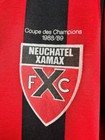 1988 89 Neuchatel Xamax Adidas Uefa Cup Match Worn  18