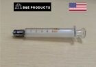 Glass Syringe 5ml Luer Lock With Metal Needle Special Welding Oil Container 