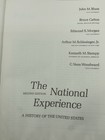 The National Experience  A History Of The United States John M  Blum  Bruce C   