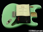 Fender Av Ii American Vintage 1961 Strat Body   Hardware Surf Green