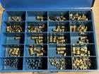 Assorted Brass Poly-tite Pneumatic Fittings  Bowman   Legris Bp-5511 Steel Case