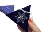 Swarovski 2012 Crystal 3  Annual Christmas Holiday Ornament With Original Box