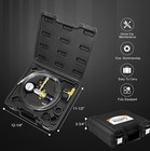 Universal Cooling System Vacuum Type Coolant Refill Tool Kit  Black