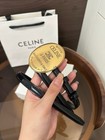 Women Celine Black Leather 13mm 0 51in Belt Size L  Eu 75 30