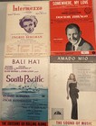 Nine Pieces Of Vintage Sheet Music  Movies