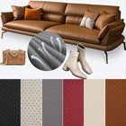 Leather Repair Patch Breathable Perforated Adhesive 17 7x39 4  Beige1