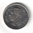 2023 Canadian Brilliant Uncirculated Kciii First Strike Five Cent Coin 
