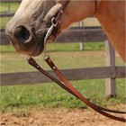 Western Saddle Horse 7  Leather Split Reins W  Chicago Screw End Choice Of Color
