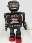 Vtg Horikawa Rotate-o-matic Super Astronaut Robot Japan Straco Box Working Tin
