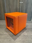 Wolf Cub Single Watch Winder With Cover In Orange Color  461139