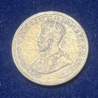1923 Sixpence  925 Silver George V Australian Coin