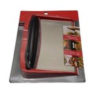 Good Cook Touch 6 Inch Bench Scraper And Scoop Set Red Black Stainless Steel
