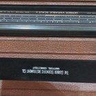 Vintage Gerber Variable Scale Engineering Slide Rule Model Tp007100b With Case