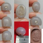 Sassanian Agate Stone Intaglio Seal Lovely Old Stamp Bead