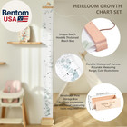 Growth Chart For Wall 7 Ft Height Chart With Keepsake Box   Hook Waterproof Canv