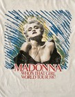 Vintage Original Madonna T Shirt 1987 Tour Who s That Girl Sz S-m Authentic