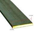 Solid Flat Bar Steel Plate - Hot Rolled Plain Metal Stock - 1 8   X 3 4   X 1ft