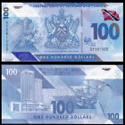 2019 Trinidad And Tobago 100 Dollars P-65 Unc New Banknote