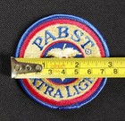 Vintage Pabst Blue Ribbon Beer Extra Light Embroidered Patch