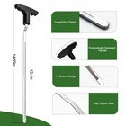Golf Grip Removal Tool 3-piece Set  High-carbon Steel Club Blcak