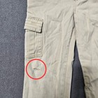 Levi s Youth Pull-on Waistband Cargo Pants Stretch Tapered Leg Size 6 Tan Khaki