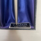 Vintage Parker 75 Classic Ballpoint Pen Silver 1971 Box And Pen Works Blue Ink