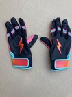 Bruce Bolt Batting Gloves Premium Pro Short Cuff Creator Series  adult Navy Xl 