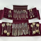 William Rogers Silver Plated Flatware Set 42 Piece Kitchen Dining Vintage Deco