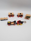 Brio Wooden Railway Pirate Cannon Train Cargo Shark Tree Lot X6 Works W  Thomas