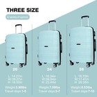 Travelhouse 3-piece Hardshell Luggage Set