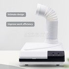 Portable Nail Dental Lab 3 Led Desktop Dust Collector Extractor Machine 60w