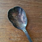 Viking Rose Silver Spoon From Sweden Vintage Mid-century By Th  Marthinsen