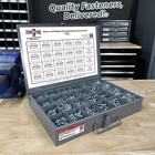 Metric 4 6 Phillips Flat Head Machine Screws Zinc Assortment - 3371 Pcs