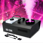 1500w Smoke Fog Machine Led Light Rgb 3in1 Vertical Spray Or 192 Ch Controller