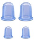 Silicone Cupping Therapy Sets  Anti Cellulite Cup Massager - Vacuum Suction 