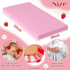 4 Pack Strawberry Baby Crib Fitted Sheet For Girls 52   X 28  