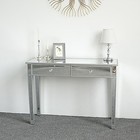 Mirrored Vanity Dressing Table 2 Drawers Makeup Bedroom Home Side Console Table