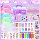 Ziza Nano Tape Bubble Kit For Kids  Diy Squishy Stress Ball Making Maker Kit  Bi