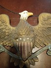 Large Vintage Windwest American Eagle Wall Plaque 28    Patriotic Usa Decor