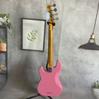 Jazz Electric Bass Guitar 4 String Maple Fretboard Black Pickguard Fast Ship
