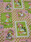 Holly Hobbie Vintage Sears Katies Patchwork Sleeping Bag Quilted Usa Rare