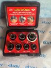 Grip-tite 7 Piece Super Sockets Nut Bolt Set 3 8  Drive Model Hard Case Sae