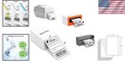 4x6 Fanfold Thermal Labels - Self-adhesive   Compatible With Rollo  Zebra  Idprt