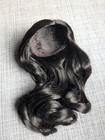 Truly Me 111 84 Wig C Black Wavy Hair American Girl Doll Ooak Custom Replacement