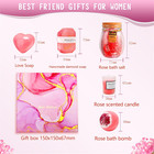 Spa Gift Basket For Women -birthday Relaxation Set With Bath Essentials Self Car