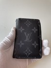 Louis Vuitton Monogram Eclipse Organizer De Poche M60502 Black Card Case