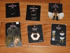 Hildie   Jo Lot 6 Pendant Charms Necklace Earrings Leather Jewelry Crafts