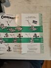 Vintage 1956 Choremaster Mowers   Tillers Dealer Advertising Brochure 