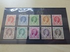 Rhodesia   Nyasaland 1954 Early Qeii Portrait Issue Stamps Used From 1 2d To 1 -